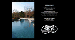 Desktop Screenshot of brookspools.com